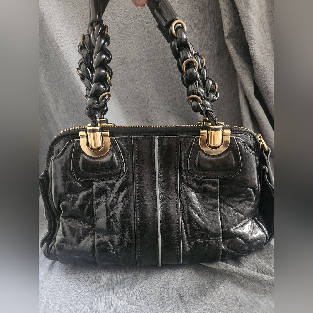 Chloé Heloise Vintage Satchel Handbag - Picture 4 of 12